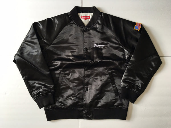 supreme satin jacket