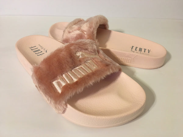 pink puma fenty slides