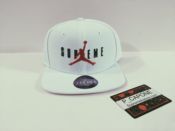 supreme jordan cap