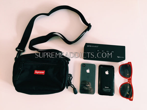 supreme utility bag black