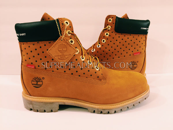 timberland comme des garcons supreme