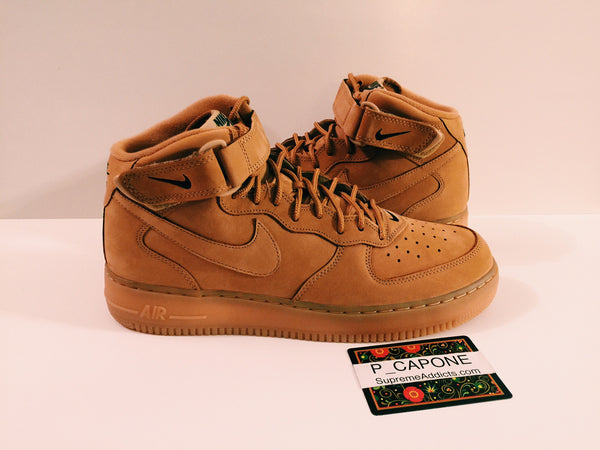 nike air force 1 mid wheat