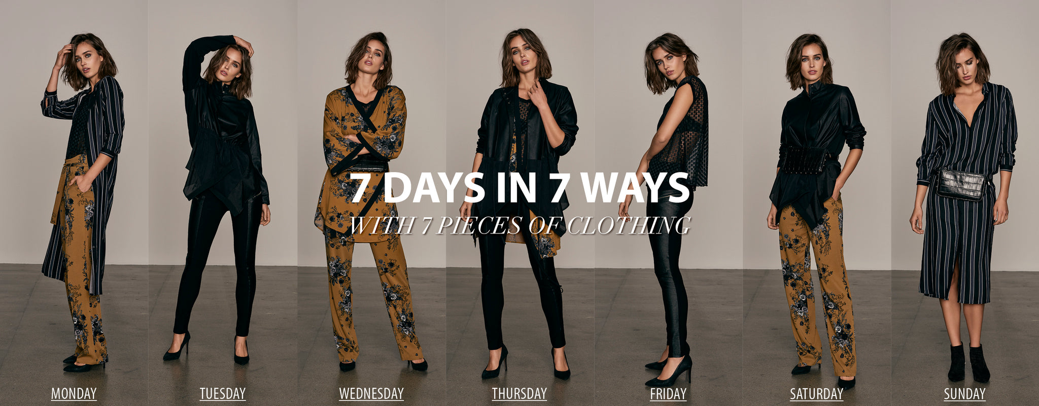 7 Days in 7 Ways Stylingguide