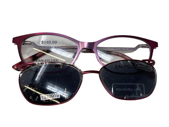 Easyclip EC478 w/ Magnetic Clip-On Eyeglasses