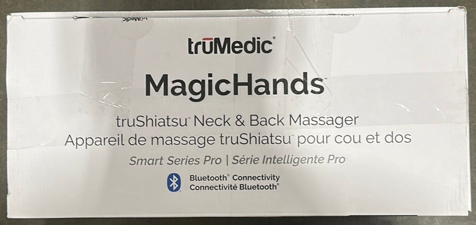 TRUMEDIC MagicHands truShiatsu Neck and Back Massager (Full Body Massager), Black