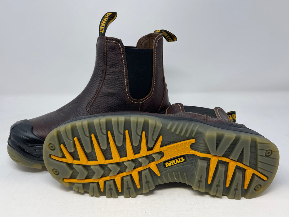 DeWalt Men's Nitrogen Earth Brown Steel Toe Slip-On Work Boots DXWP28006WEBK USM8W