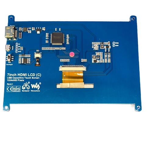 7inch HDMI LCD (C) Rev4.1, 7" - for Raspberry Pi