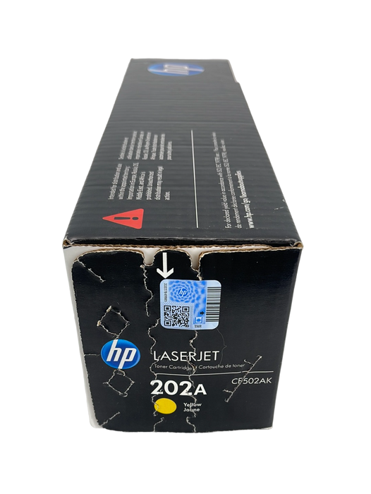 HP 202A (CF502AK) Yellow Extra Yield Original LaserJet Toner Cartridge