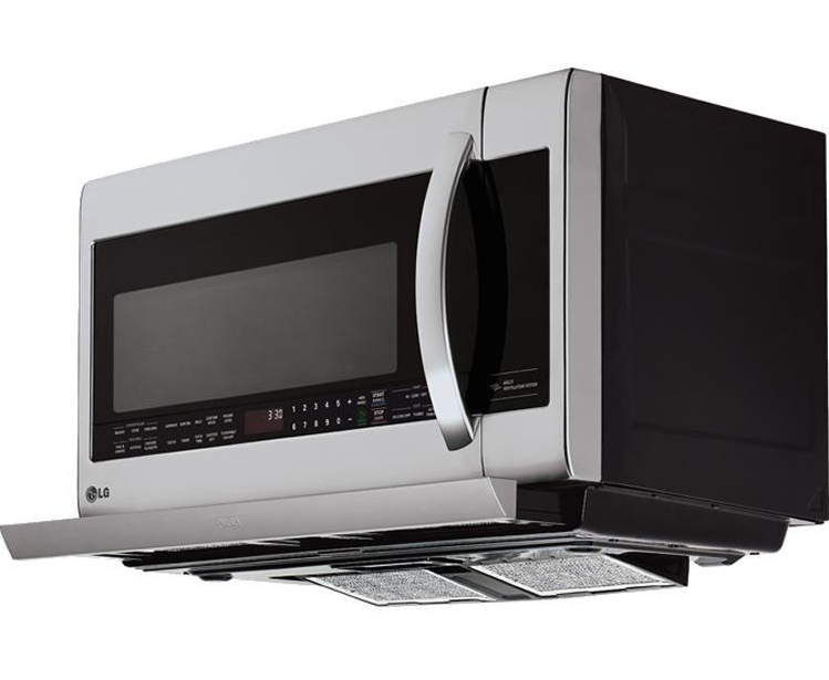 LG 2.2 cu. ft. Stainless Steel Over the Range Microwave (LMV2257ST)