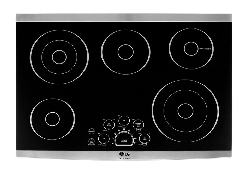 LG STUDIO- 30” Radiant Cooktop LSCE305ST (May be Missing Mounting Parts)