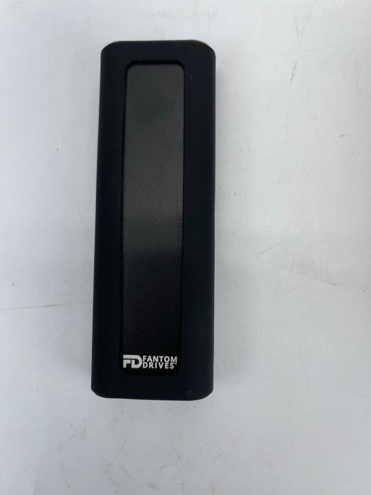 Fantom Drives FD Extreme Mini External SSD 4TB - Up to 1050MB/s Read and Write - Portable Rugged NVMe SSD - 1.5" x 0.5" x 4.25" - USB 3.2 Gen 2 10Gbps Type-C with C to C and C to A Cables, Black