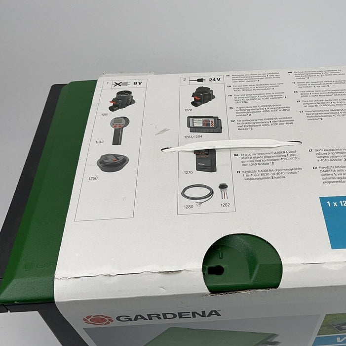 Gardena 1255 Sprinkler System Three Valve Box
