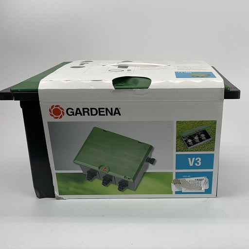 Gardena 1255 Sprinkler System Three Valve Box