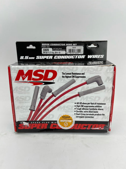 MSD Ignition 32819 Super Conductor Spark Plug Wire Set