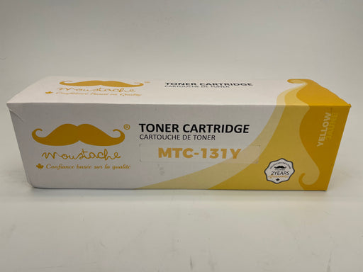 Moustache Canon 131Y Remanufactured Yellow Toner Cartridge