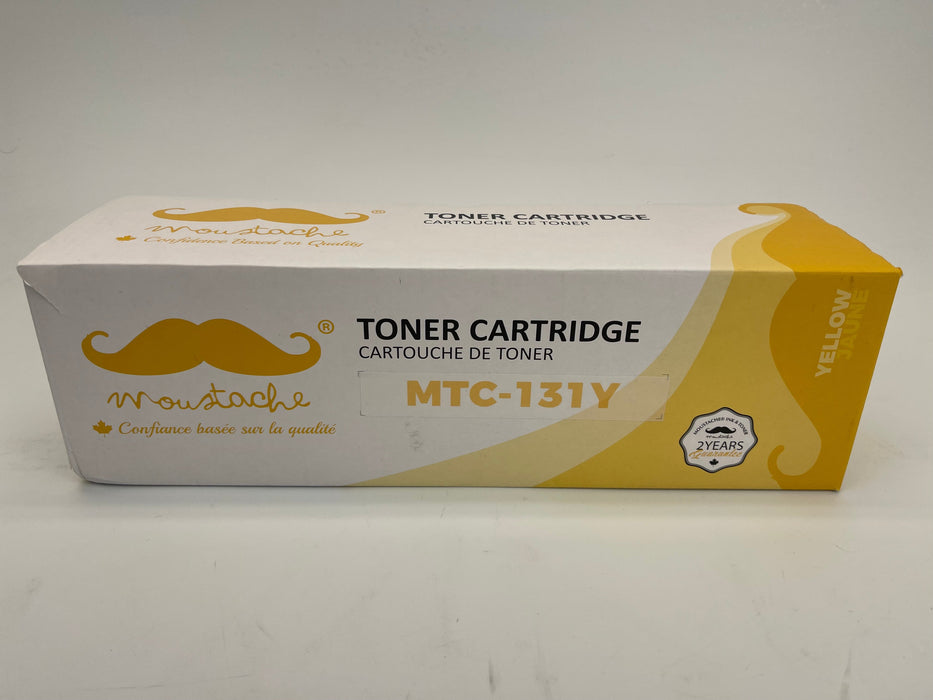 Moustache Canon 131Y Remanufactured Yellow Toner Cartridge