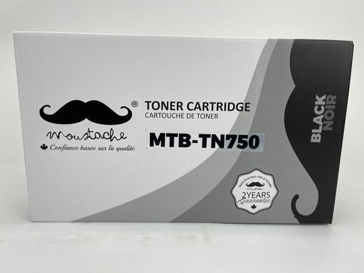 Moustache Compatible Brother TN-750 TN750 Black Premium Quality
