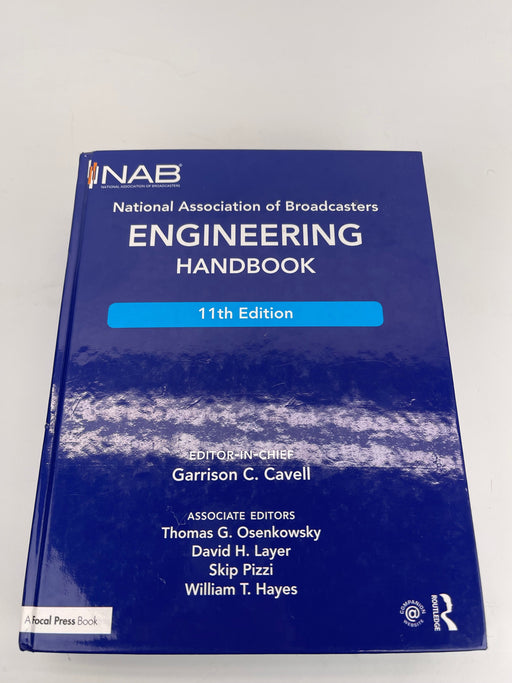 National association of Broadcasters Engineering Handbook by Garrison C. Cavell