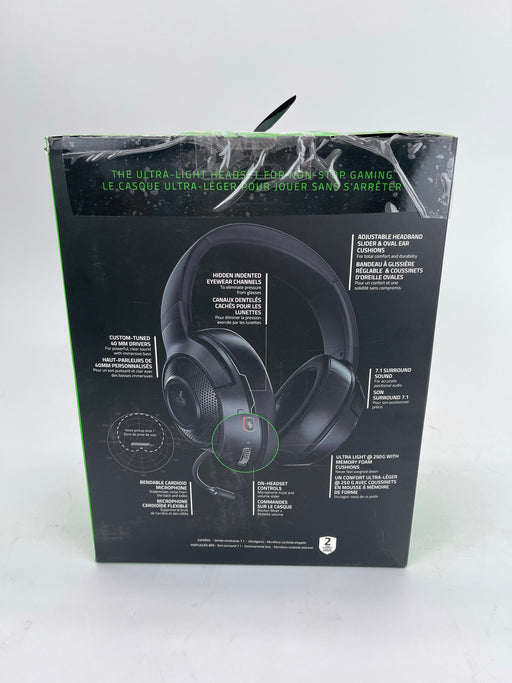 Razer Kraken X for Console Gaming Headset for PC/PS4/PS5/Xbox/Switch - Black