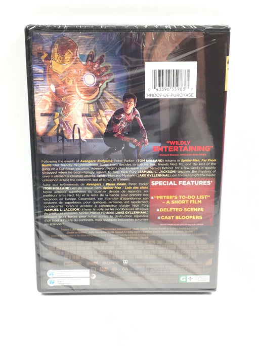 Spider-Man: Far From Home (Bilingual) [DVD]