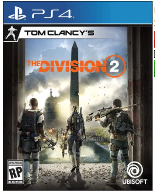 Tom Clancys The Division 2 - PS4