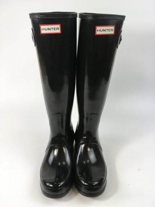Women's Original Tall Gloss Rain Boots: Black - SIZE 8