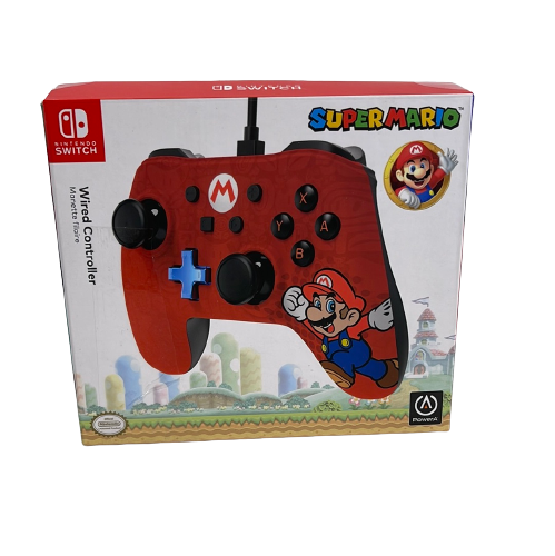 PowerA Enhanced Wired Controller for Nintendo Switch - Super Mario