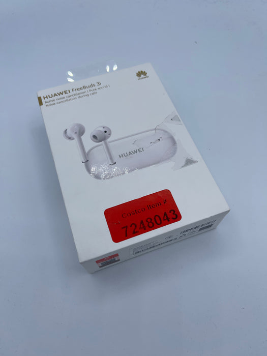 HUAWEI FreeBuds 3i - Wireless Earbuds with Ultimate Active Noise Cancellation (3-mic System Earphones, Fast Bluetooth Connection, 10mm Speaker, Pop to Pair), Ceramic White