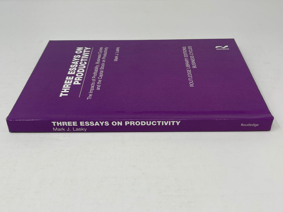 Three Essays on Productivity - Hardcover