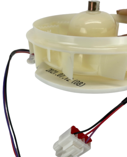 LG LG-EAU64824401 Refrigerator Evaporator Fan Motor Assembly, DC, White