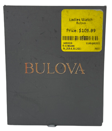 Bulova Women's 96M157 'Donna' Stainless Steel Watch