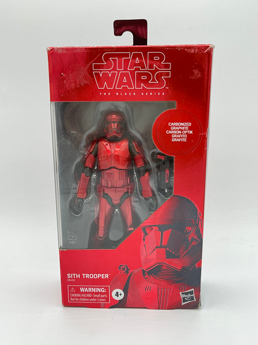 Star Wars The Black Series 6 Inch Action Figure Carbonized Graphite Series - Red Metallic Sith Trooper #92 Exclusive