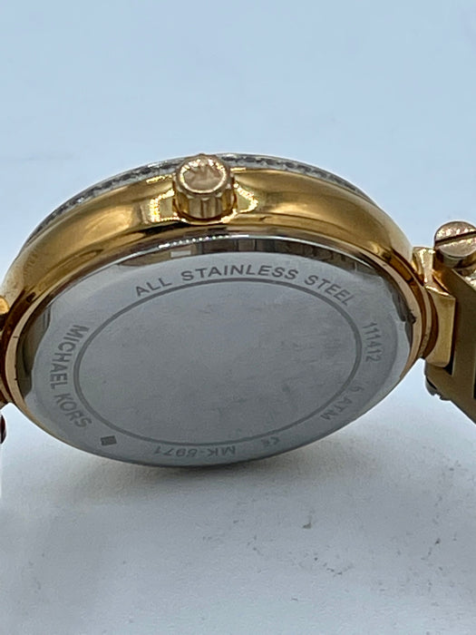 Michael Kors Women's Skylar MK5971 Rose Gold Stainless-Steel Quartz Watch