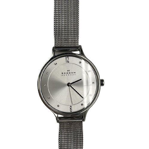 Skagen Women's Anita Stainless Steel Mesh Dress Quartz Watch