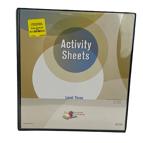 PCI Reading Level III Activity Sheets