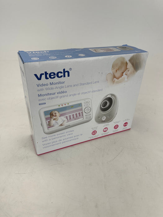 VTech VM352 Full Colour 5" Hi Res Video Monitor with Wide Angle and Standard Lens, White, One Size