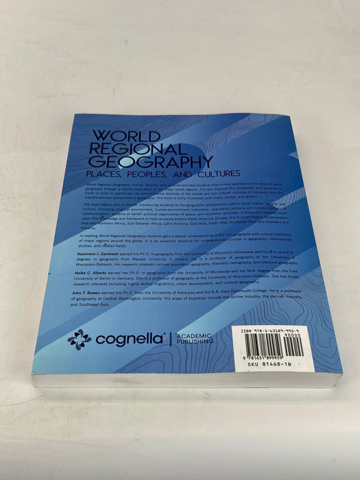 World Regional Geography: Places, Peoples, and Cultures