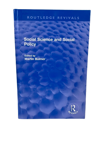 Social Science and Social Policy Hardcover