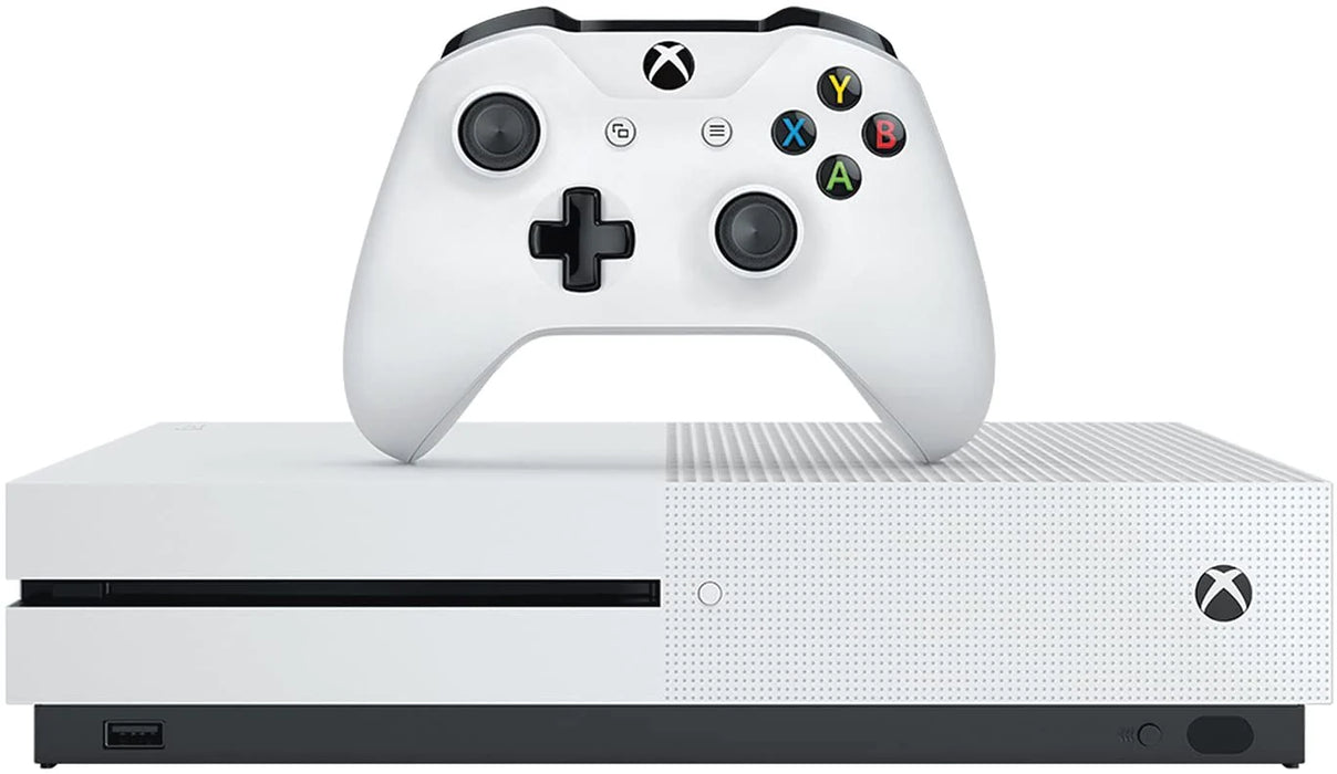 Xbox One S Disc Edition with 2 Controllers (Model 1681)