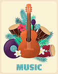 Latin music instruments