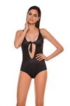 Zen entero reversible beige negro ajuste en pecho body playa