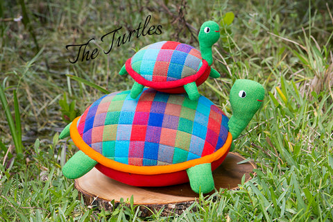 Barefoot Handwoven Turtle Toys