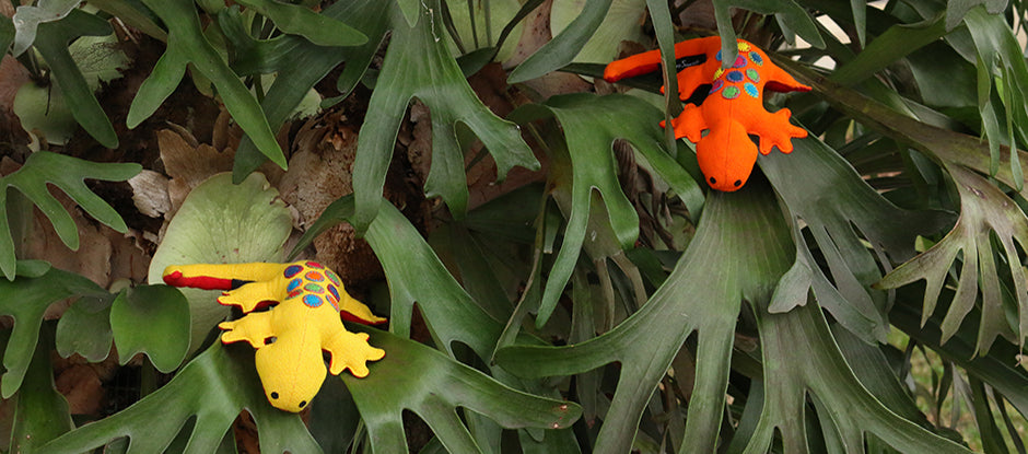 Barefoot Handwoven Lizard Toys