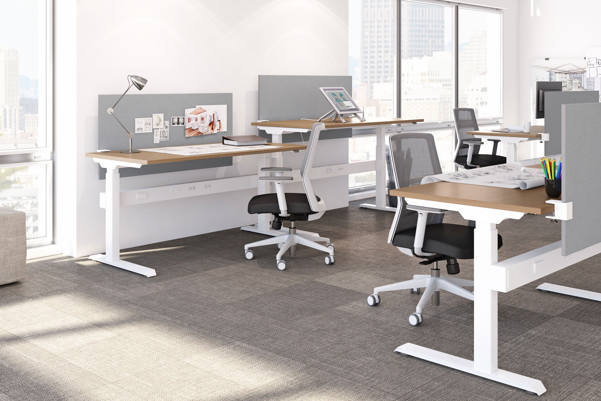 Kinex Height Adjustable Table