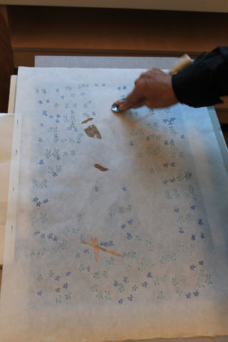 Inuit print making stonecut 