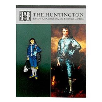 Custom Designed Blue Boy Enamel Pin for the Huntington Library, Art Collection and Gardens