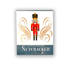 Closed Matchbook Packaging, Featuring the Pennsylvania Ballet's Nutcracker Enamel Pin