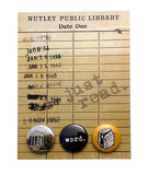 Just Read Library Button Card