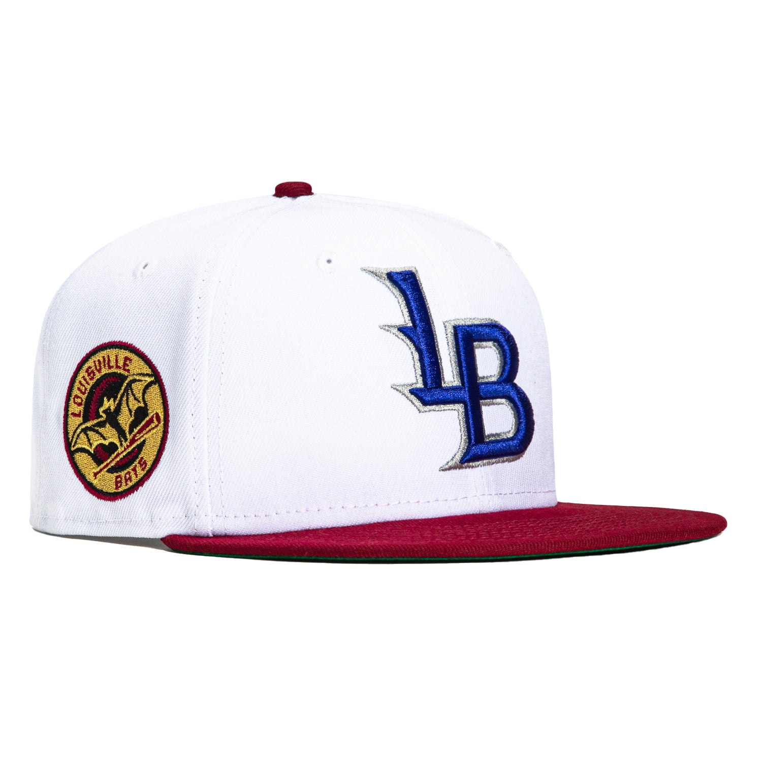 New Era 59FIFTY Chain Stitch Atlanta Braves Hat - White, Cardinal White/Cardinal / 7 7/8