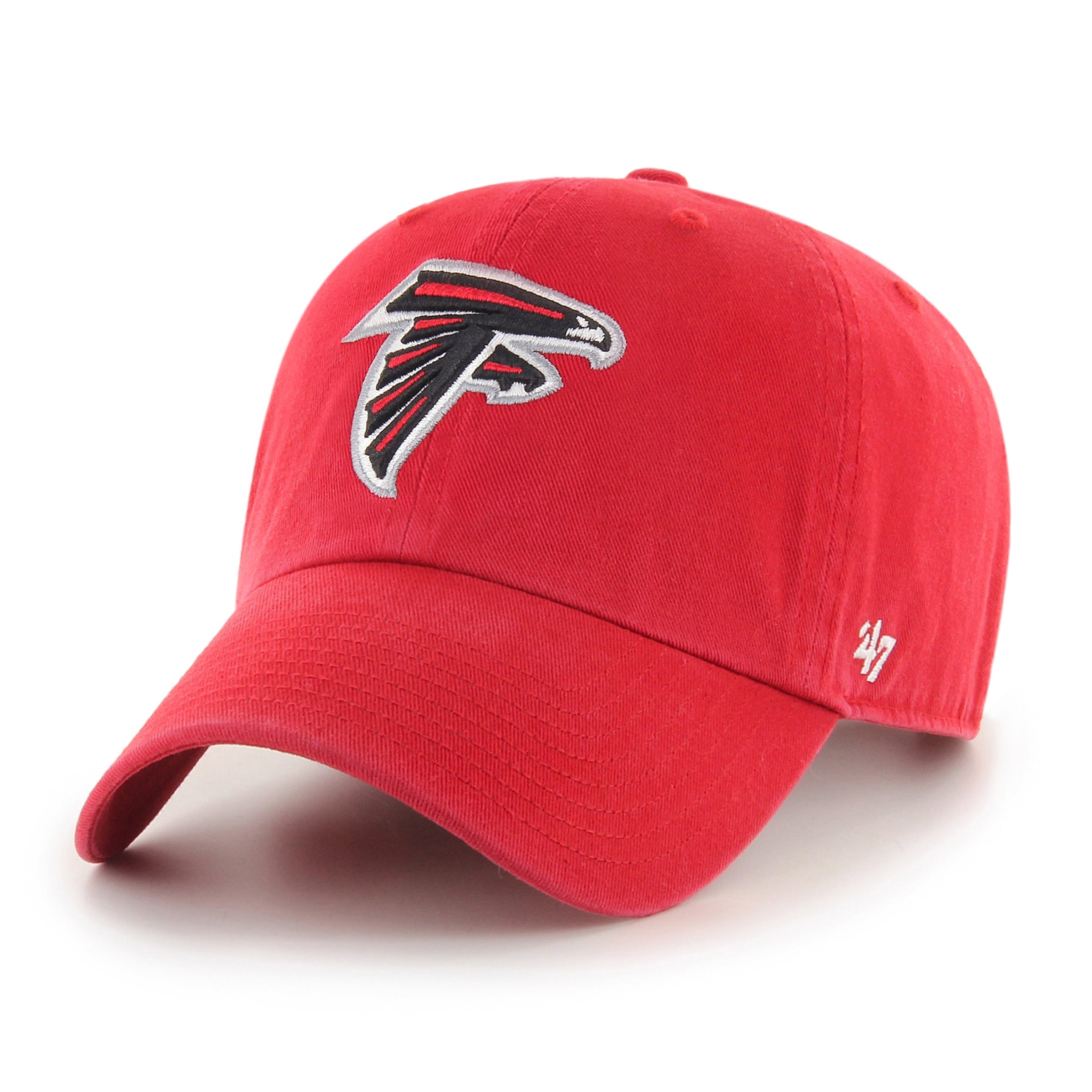 47 Brand Atlanta Falcons Cleanup Adjustable Hat - Red – Hat Club